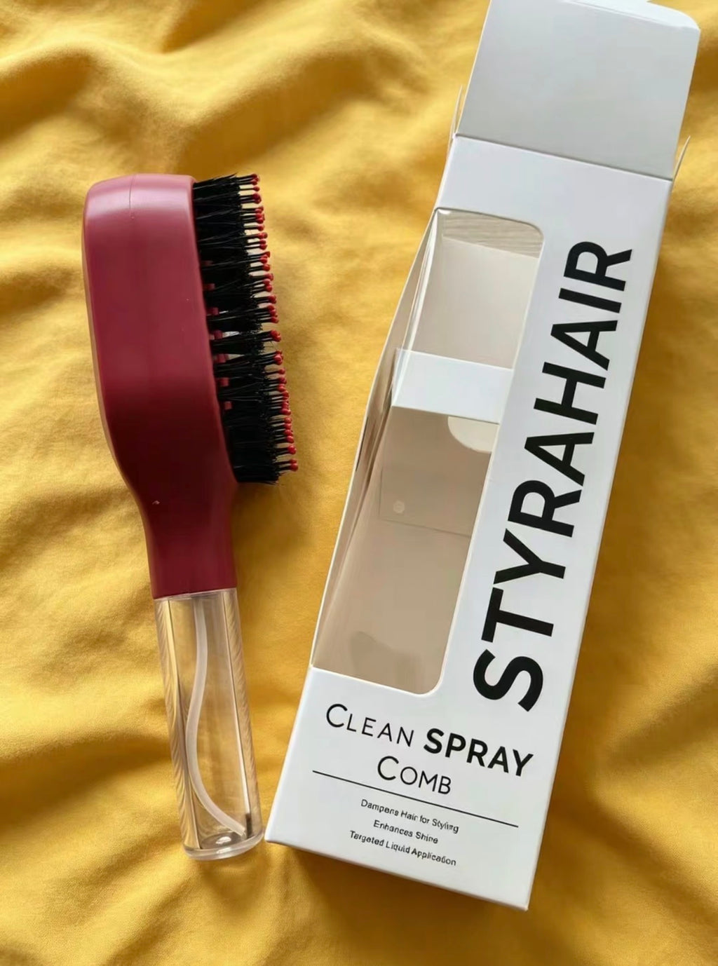 Innovative Spray Styling Comb