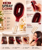 Innovative Spray Styling Comb