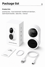 Dual Automatic Toothbrush Sanitizer