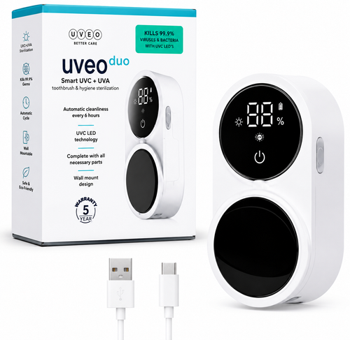 Dual Automatic Toothbrush Sanitizer